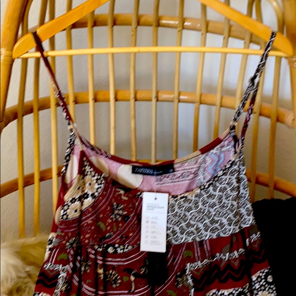 Spaghetti strap BOHO inspired dress